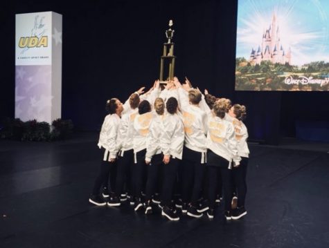 The varsity dance team won first place at nationals in hip hop last year. 