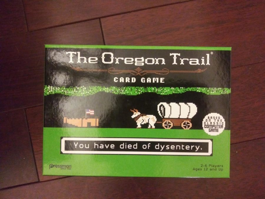 The Oregon Trail: Card Game is a fun recreation of the computer game.