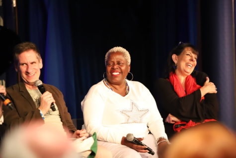 Actress Lillias White at a conference