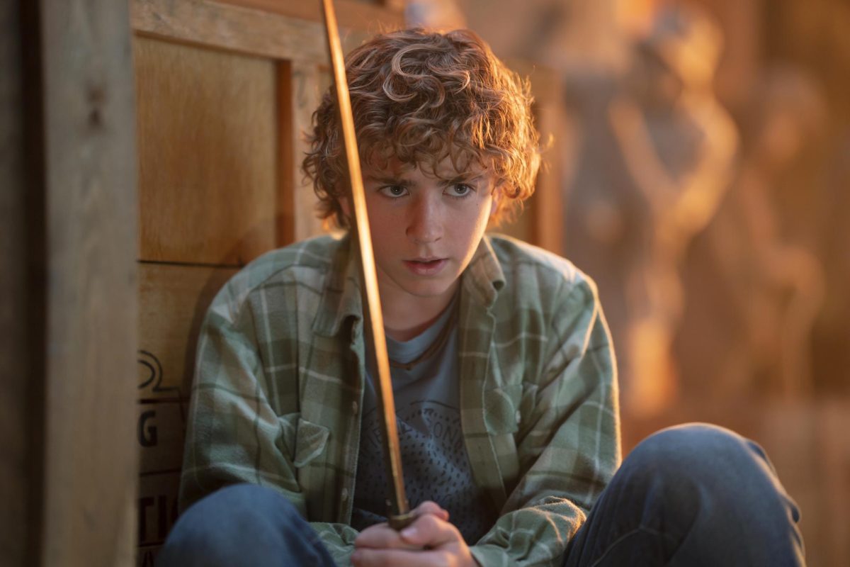 Walker Scobell as Percy in Disney’s “Percy Jackson and the Olympians.” 

