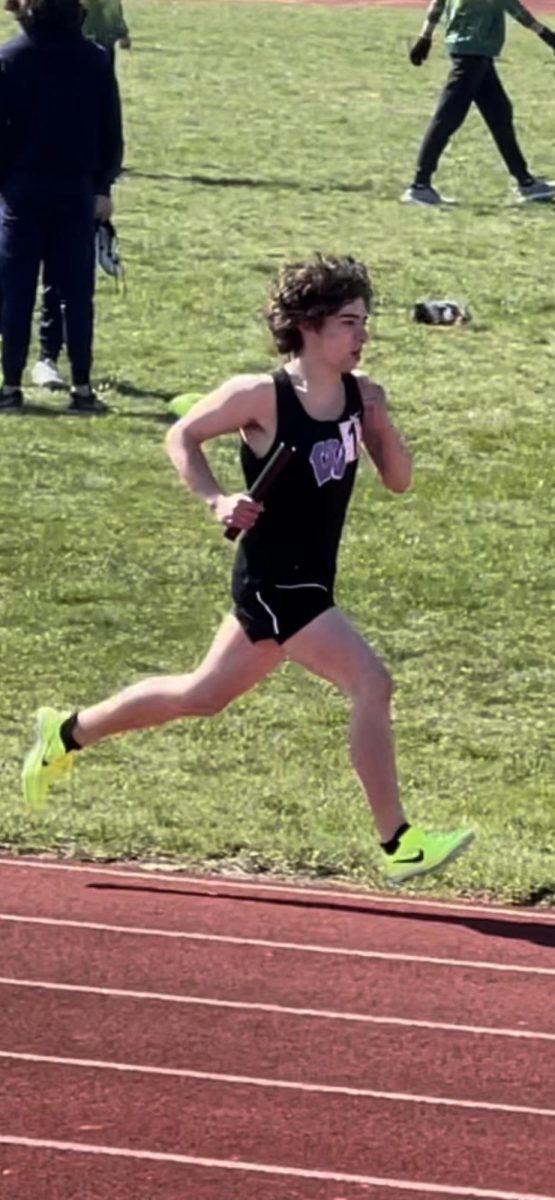 Photo provided by Jack OBrien
Jack OBrien running at a track meet.